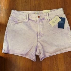 Universal Thread pinkish lavender Vintage Midi Shorts stretch size 12/31…New
